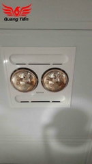 Đèn sưởi 2 bóng Kottmann âm trần K9R (có điều khiển từ xa) - Chính Hãng
