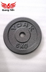 Tạ bánh đĩa sắt nhập khẩu siêu đẹp sơn bóng 5kg