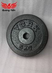 Tạ bánh đĩa sắt nhập khẩu siêu đẹp sơn bóng 2,5kg