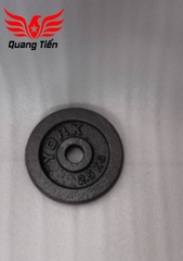Tạ bánh đĩa sắt nhập khẩu siêu đẹp sơn bóng 5kg