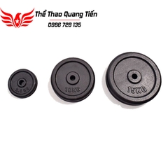 Tạ bánh đĩa sắt nhập khẩu siêu đẹp sơn bóng đủ cân