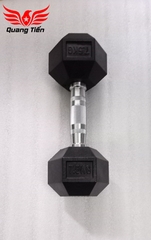 Tạ tay cao su lục giác cao cấp Iron Bull nhập khẩu ( giá 1 quả )