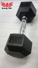 Tạ tay cao su lục giác cao cấp Iron Bull nhập khẩu ( giá 1 quả )