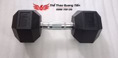 Tạ tay cao su lục giác cao cấp Iron Bull 12,5kg nhập khẩu ( giá 1 quả )