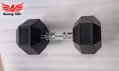 Tạ tay cao su lục giác cao cấp Iron Bull 15kg nhập khẩu ( giá 1 quả )