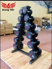 Tạ tay thép bọc cao su IronBull IR03 nhập khẩu chính hãng (giá 1 quả)