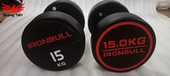Tạ tay thép bọc cao su Ironbull IR04 nhập khẩu chính hãng