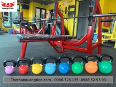 Tạ ấm - tạ bình vôi bọc cao su cao cấp 10 kg Iron Bull nhập khẩu (Giá 1 quả)