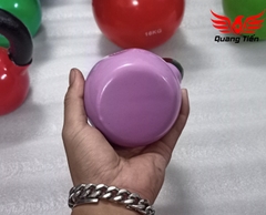 Tạ ấm - tạ bình vôi bọc cao su cao cấp 4 kg Iron Bull nhập khẩu (Giá 1 quả)