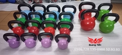 Tạ ấm - tạ bình vôi bọc cao su cao cấp 12 kg Iron Bull nhập khẩu (Giá 1 quả)