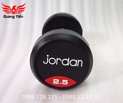 Tạ tay JORDAN cao su cao cấp chính hãng 2,5 kg nhập khẩu QT21 ( giá 1 chiếc )