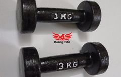 Tạ tay gang đúc loại đẹp 2022 4 kg ( giá 1 quả )
