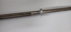 Đòn tạ inox 1,9m inox đầu kẹp (Thanh lý)