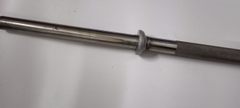 Đòn tạ inox 1,9m inox đầu kẹp (Thanh lý)