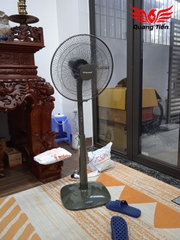 Quạt cây đứng cao cấp vinawind điện cơ thống nhất QĐ400X-PN, có điều khiển xa