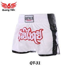 Quần Muay Thái Another Boxer Chính Hãng Muay Thai Short Chất Liệu Satin Cao Cấp | QT-031