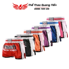 Quần Muay Thái Another Boxer Chính Hãng Muay Thai Short Chất Liệu Satin Cao Cấp | QT-036