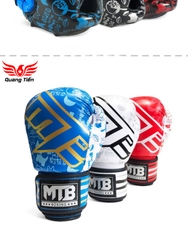 Găng tay boxing mini màu xanh cho trẻ em MTB 6oz 5.0
