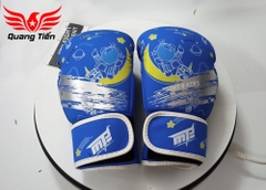 Găng tay boxing mini màu xanh MTB trẻ em 6oz 6.0 new cá tính new 2025