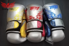 Găng tay boxing MTB new 2026 bạc kim màu Vàng