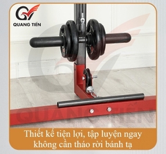 Giàn tạ đa năng Kingbox G04 + kèm ghế ( chưa bao gồm bánh tạ)