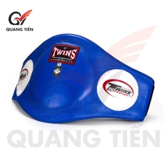 Đích bụng-Đai bụng Twins Special Muay Thai Leather Belly Pad BEPL2 cao cấp chính hãng - Màu đỏ