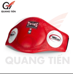 Đai bụng Twins Special Muay Thai Leather Belly Pad BEPL2 cao cấp chính hãng - Màu đen