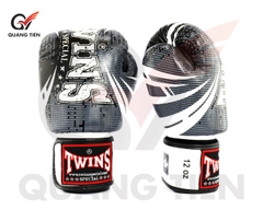 Găng Tay Boxing Twins Họa Tiết – ĐEN TRẮNG