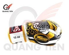 Găng Tay Boxing Twins FBGVL3-52 RỒNG NAGAS GOLD/WHITE