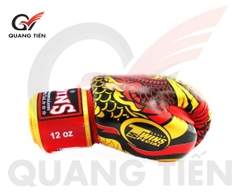 Găng Tay Boxing Twins FBGVL3-52 RỒNG NAGAS GOLD/RED