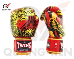 Găng Tay Boxing Twins FBGVL3-52 RỒNG NAGAS GOLD/RED