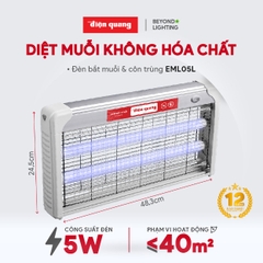 Đèn bắt muỗi Điện Quang ĐQ EML05L