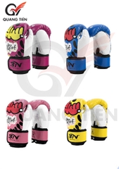 Găng Tay boxing BN 6oz 6.0 mẫu 2025 cá tính ( vàng )