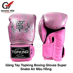 Găng Tay Top king boxing gloves super snake air cao cấp chính hãng