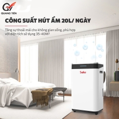 Máy hút ẩm Saiko hdf 20 cao cấp chính hãng