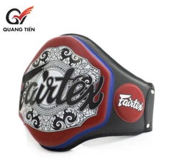 Đích Bụng Fairtex Microfiber Belly Pad cao cấp chính hãng (Đỏ xanh đen)