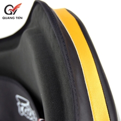Đích Bụng Fairtex Microfiber Belly Pad cao cấp chính hãng ( đen vàng trắng )