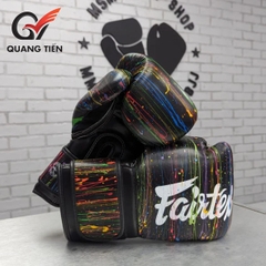 Găng Tay Boxing FAIRTEX BGV14PT MICROFIBER BLACK/SPLASH