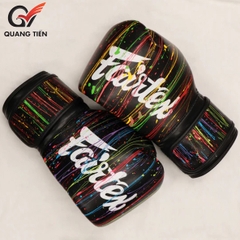 Găng Tay Boxing FAIRTEX BGV14PT MICROFIBER BLACK/SPLASH