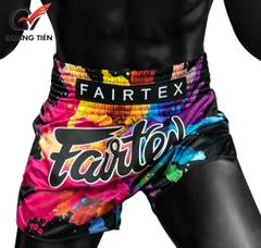 Quần Fairtex Muay Thai Shorts - BS1940 Black Funky Soul
