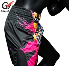 Quần Fairtex Muay Thai Shorts - BS1940 Black Funky Soul