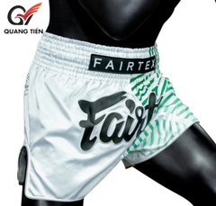 Quần Fairtex Muay Thai Shorts - BS1923 Racer White