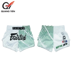 Quần Fairtex Muay Thai Shorts - BS1923 Racer White