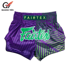Quần Fairtex Muay Thai Shorts - BS1922 Racer Purple