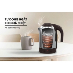 Ấm siêu tốc Inox 1.8L Sunhouse SHD1185
