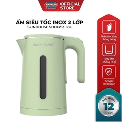 Ấm siêu tốc Inox 2 lớp 1.8L Sunhouse SHD1353
