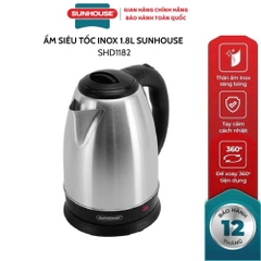 Ấm siêu tốc inox Sunhouse SHD1182