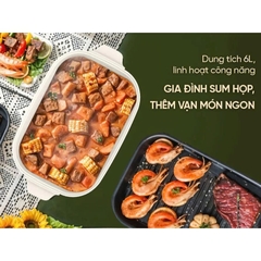 Lẩu điện 6L Sunhouse SHD4560