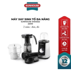 Máy xay sinh tố đa năng Sunhouse SHD5322 đen