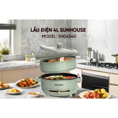 Lẩu điện đa năng 4L Sunhouse SHD4540